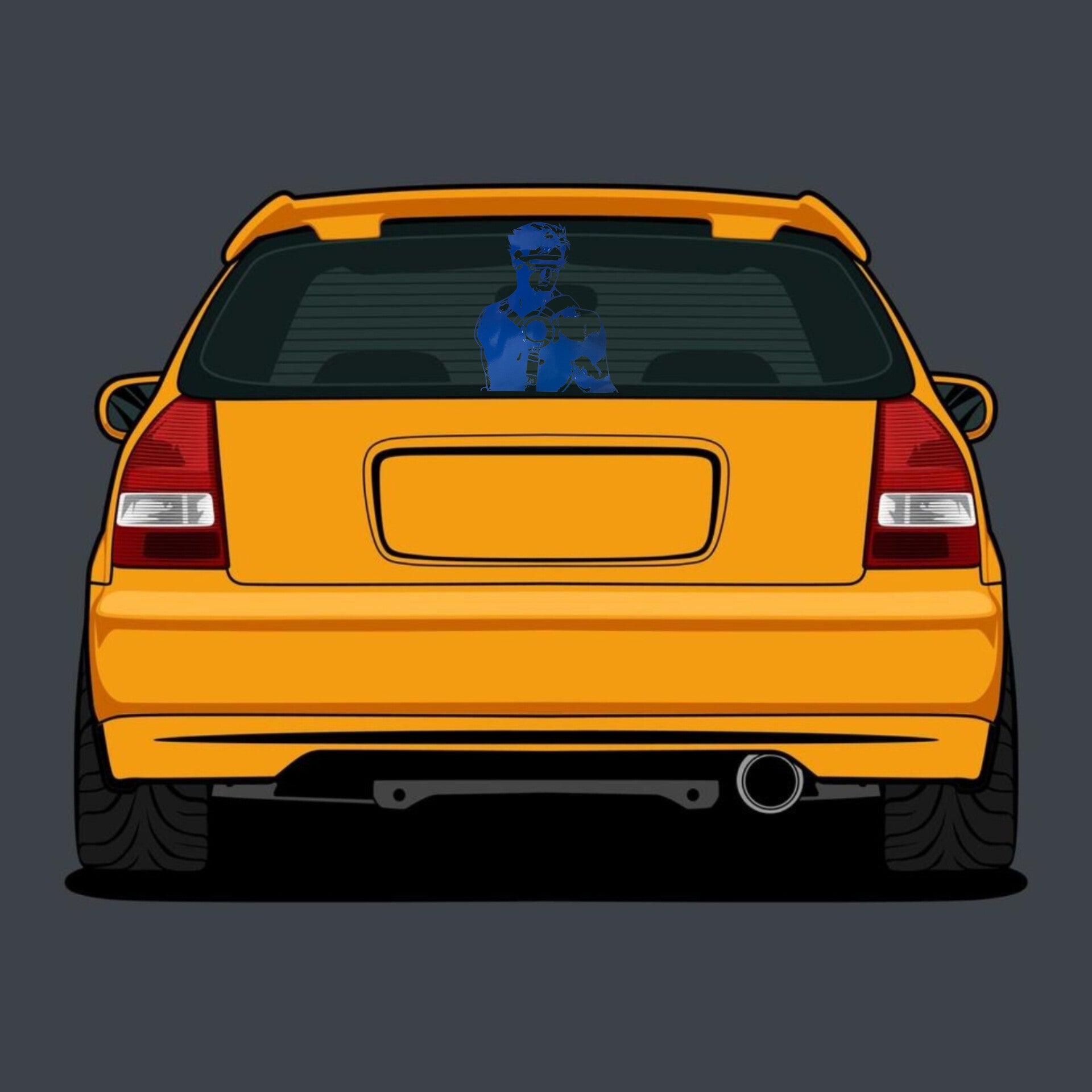 MVC2 X-Men Cyclops Vinyl Decal 10x9 inch