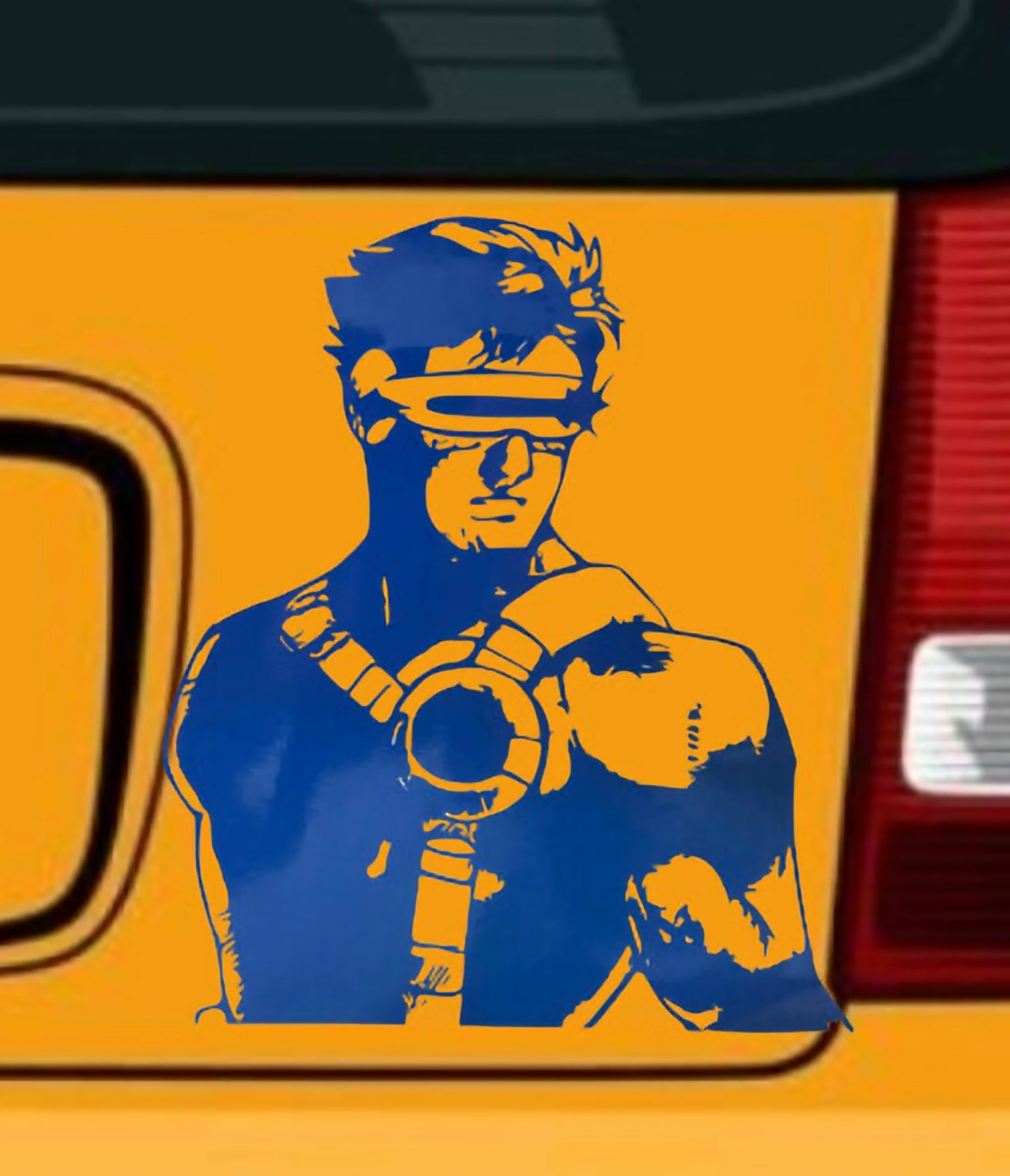 MVC2 X-Men Cyclops Vinyl Decal 10x9 inch