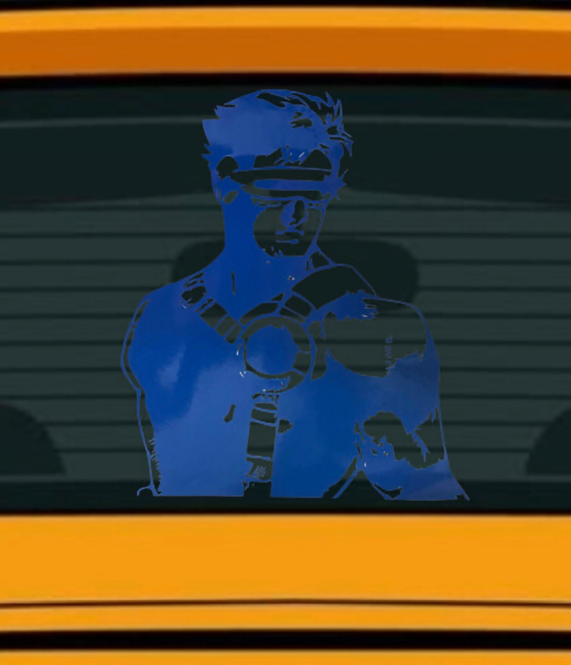 MVC2 X-Men Cyclops Vinyl Decal 10x9 inch