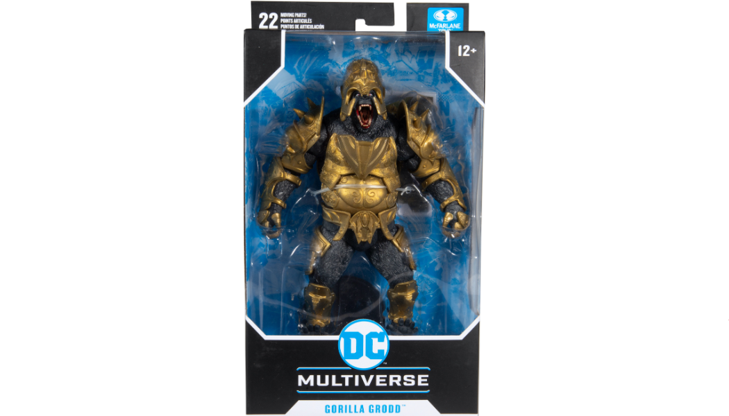 McFarlane Toys DC Multiverse Gorilla Grodd: Injustice 2 Damaged Box