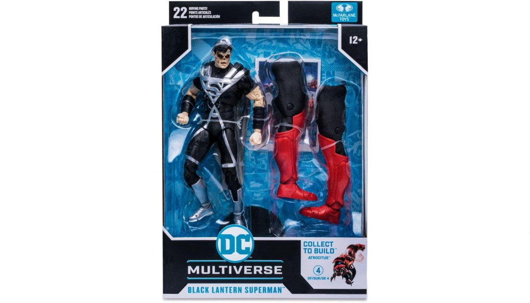 McFarlane Toys - DC Build-A 7IN Figures WV8 - Blackest Night - Superman