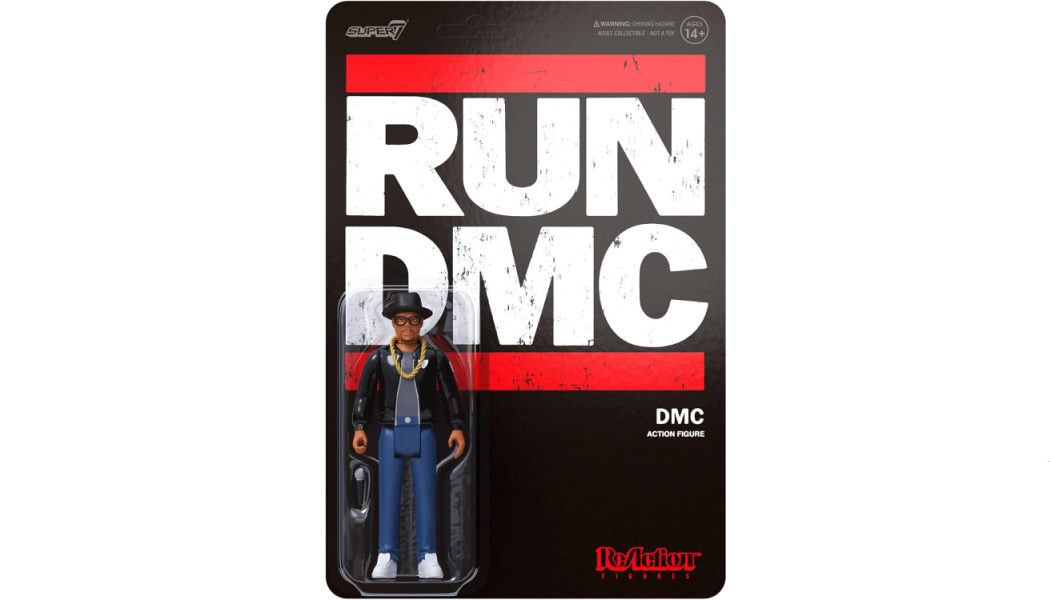Super7 Run DMC Darryl DMC McDaniels 3.75 in Reaction