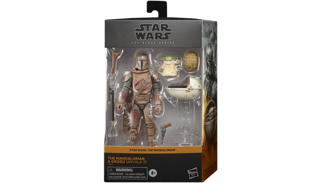 Star Wars The Black Series The Mandalorian and Grogu (Arvala-7)