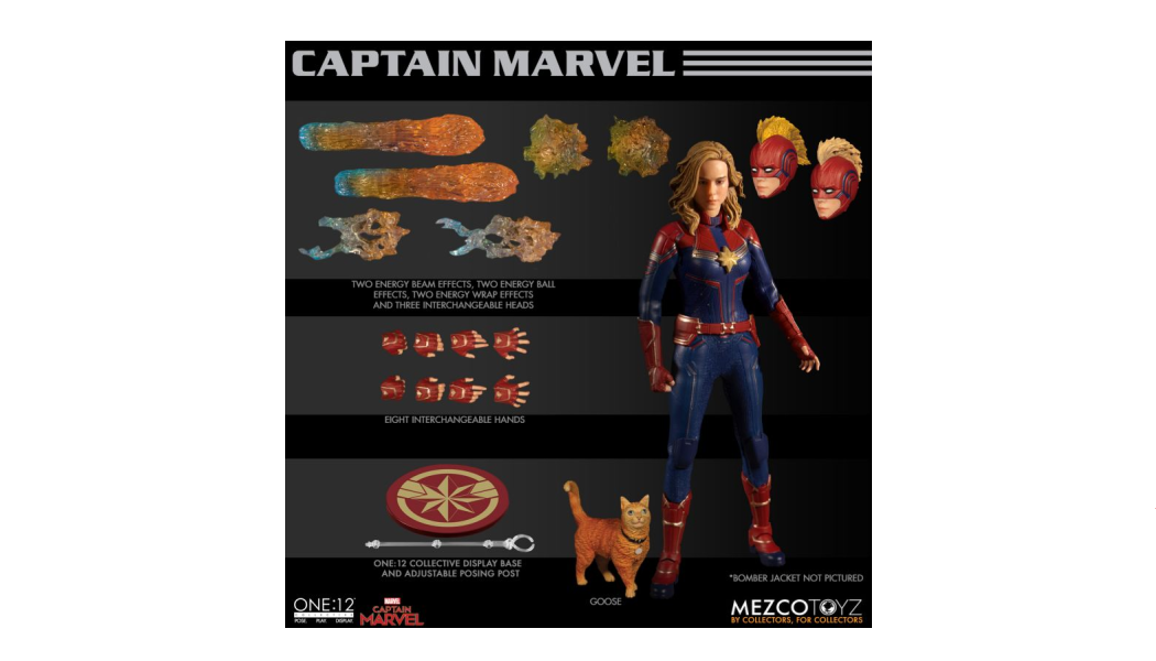 Mezco Toyz One 12 collective Captain Marvel