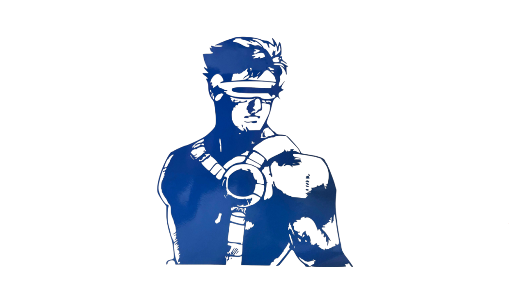 MVC2 X-Men Cyclops Vinyl Decal 10x9 inch