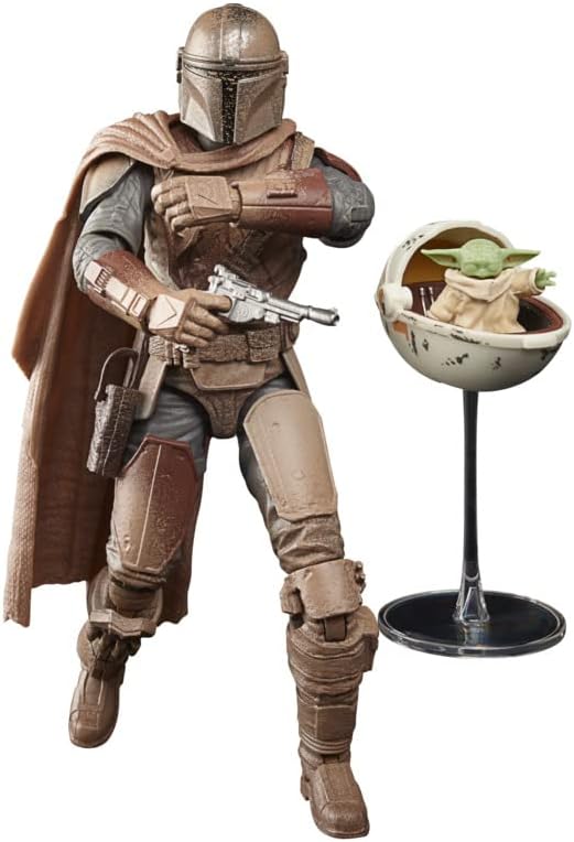 Star Wars The Black Series The Mandalorian and Grogu (Arvala-7)