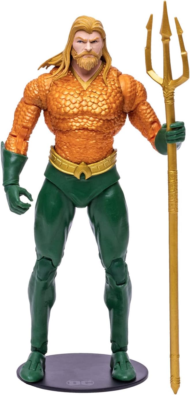 McFarlane Toys DC Multiverse Aquaman (Endless Winter) Damaged Box