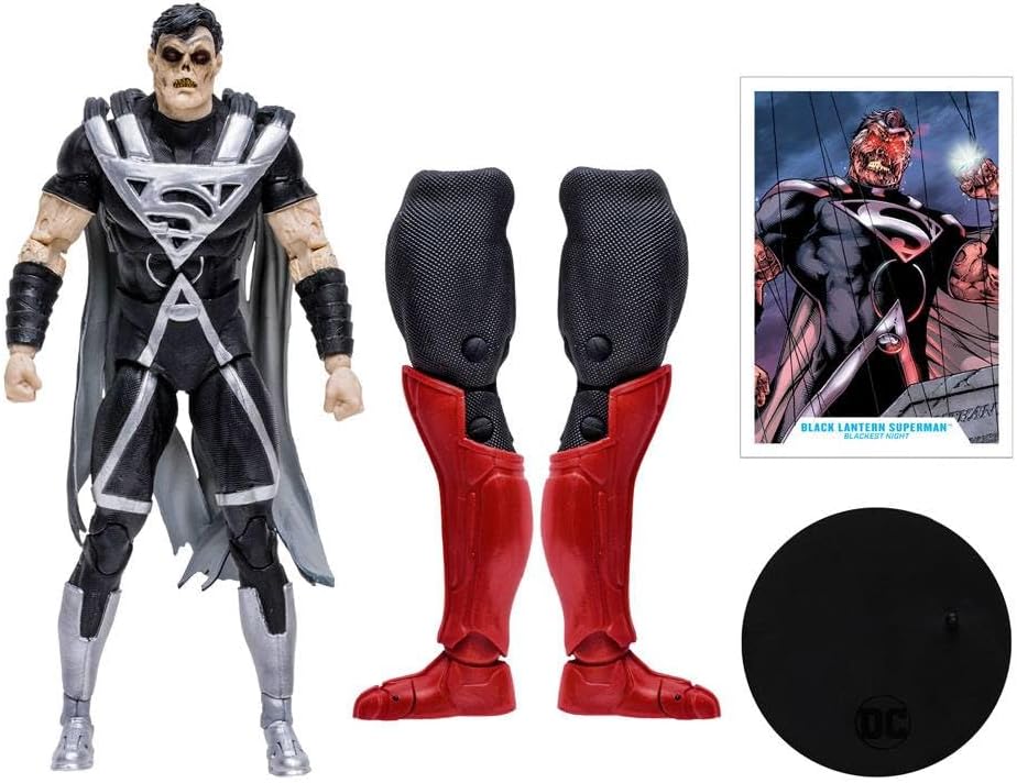 McFarlane Toys - DC Build-A 7IN Figures WV8 - Blackest Night - Superman
