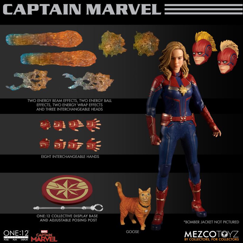 Mezco Toyz One 12 collective Captain Marvel