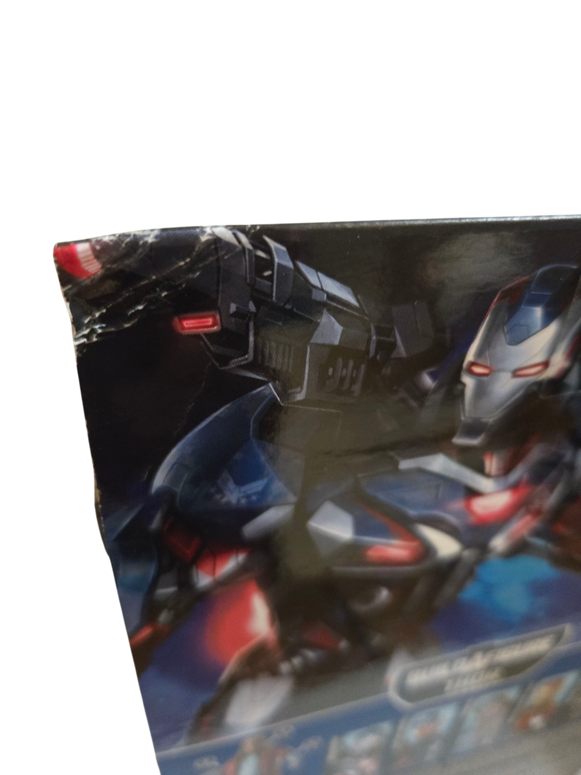 Marvel Legends Iron Patriot Damaged Box