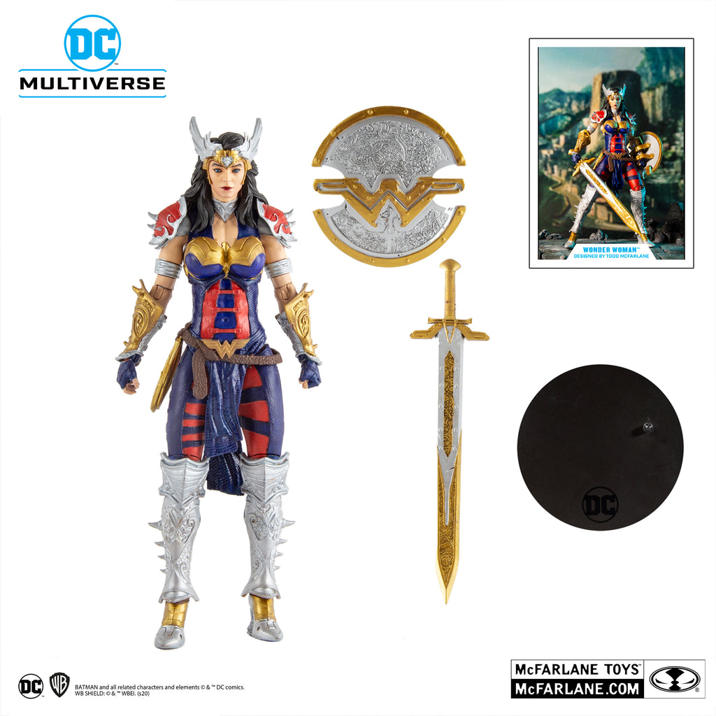 DC Multiverse Wonder Woman Designed by Todd McFarlane