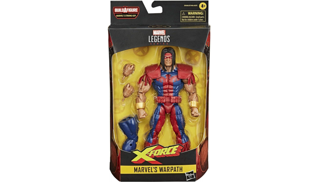 Marvel Legends Warpath Damaged Box