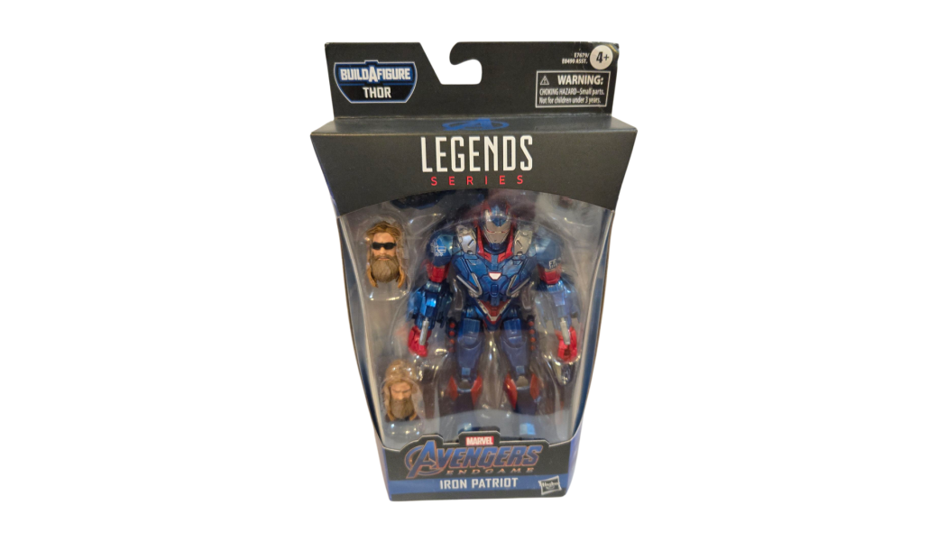 Marvel Legends Iron Patriot Damaged Box