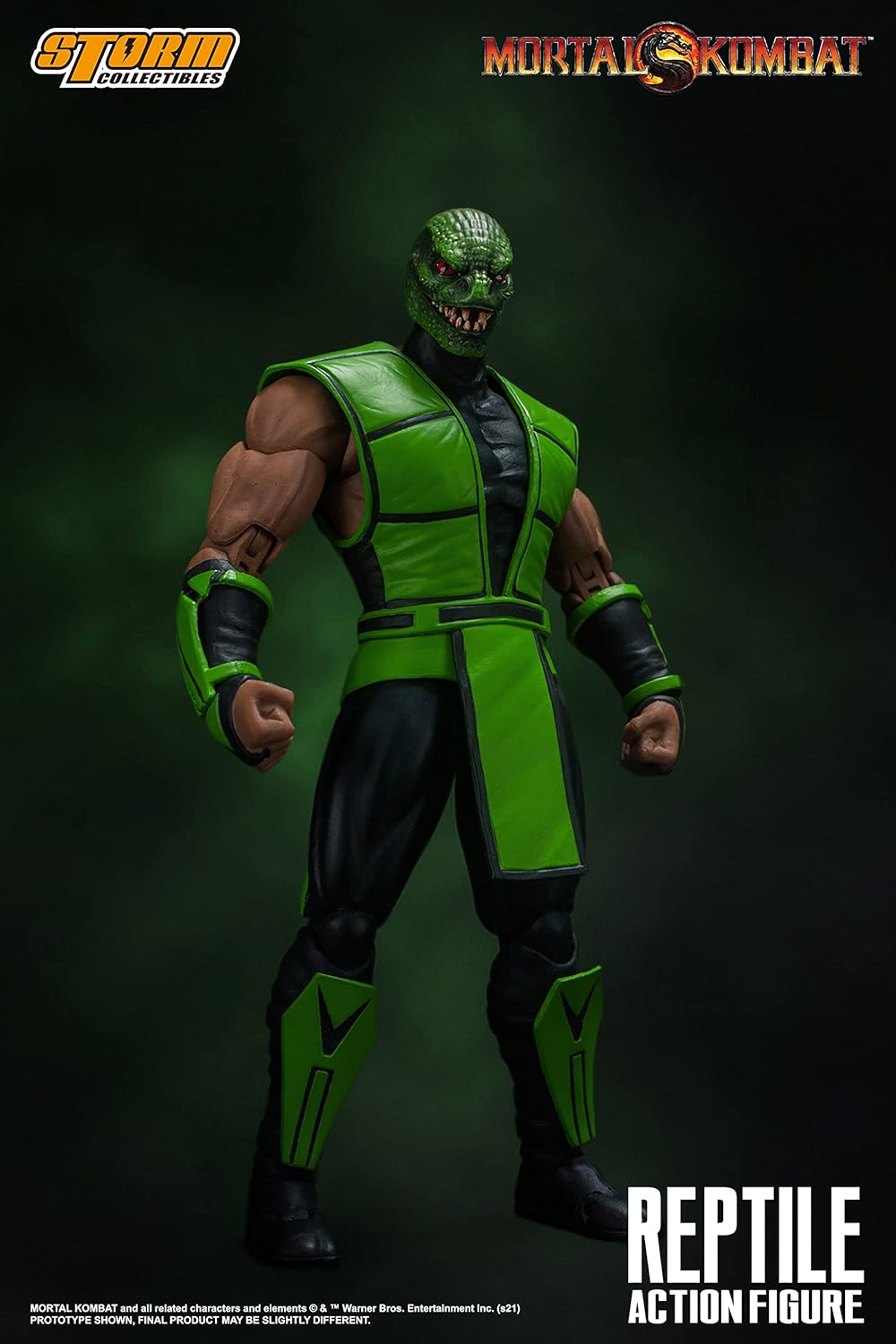 Storm Collectible Mortal Kombat Reptile Box has Loose accessory