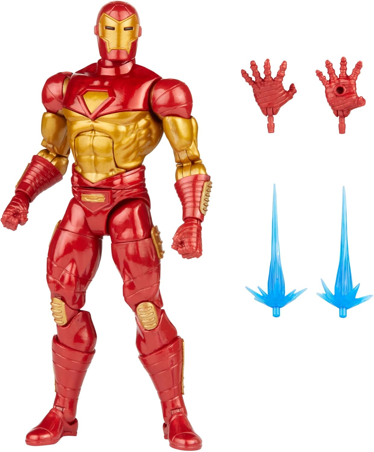 Marvel Legends Series Modular Iron Man Damaged Box