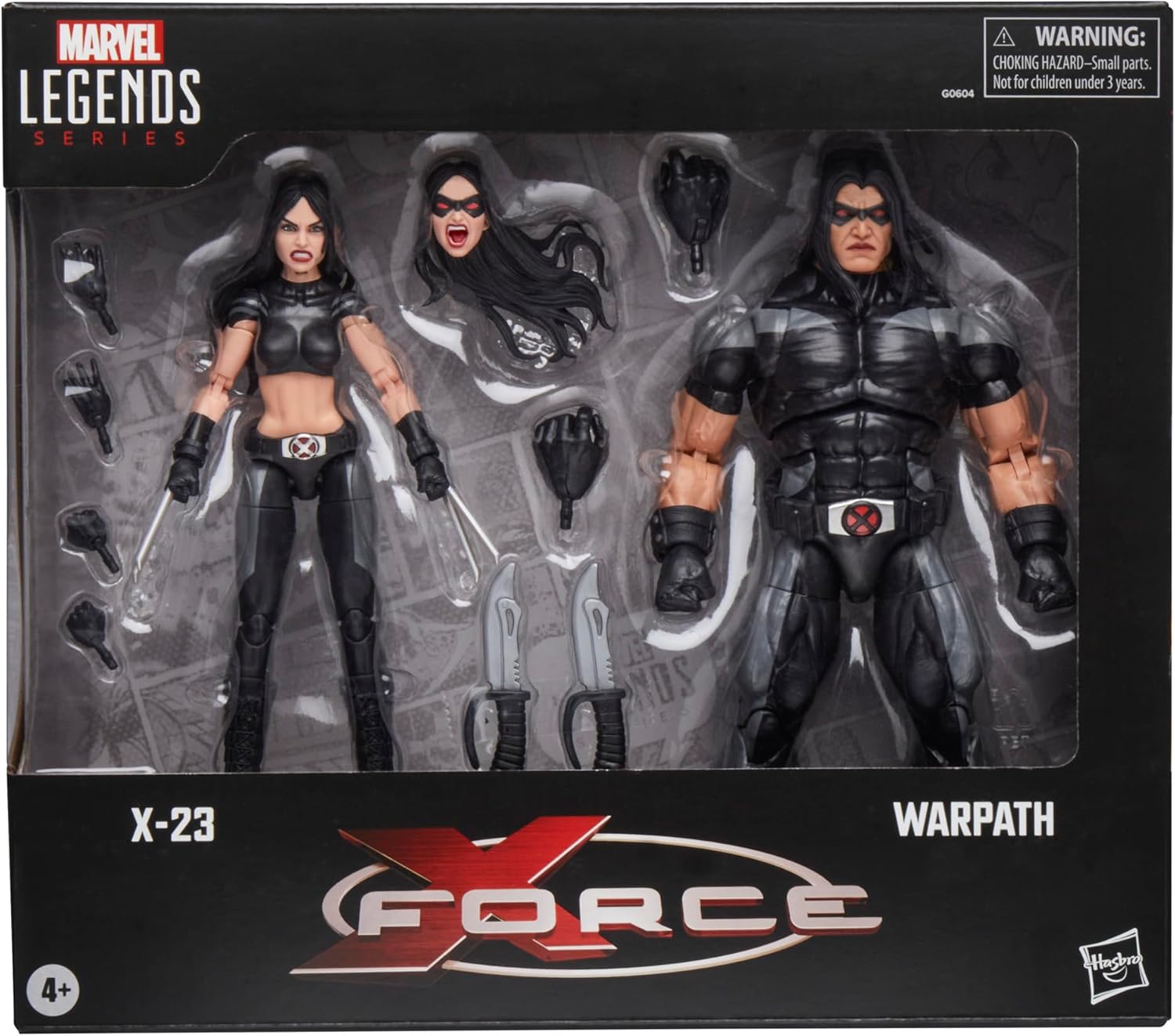 Marvel Legends X-Force X-23 & Warpath & Archangel Free Deathlok