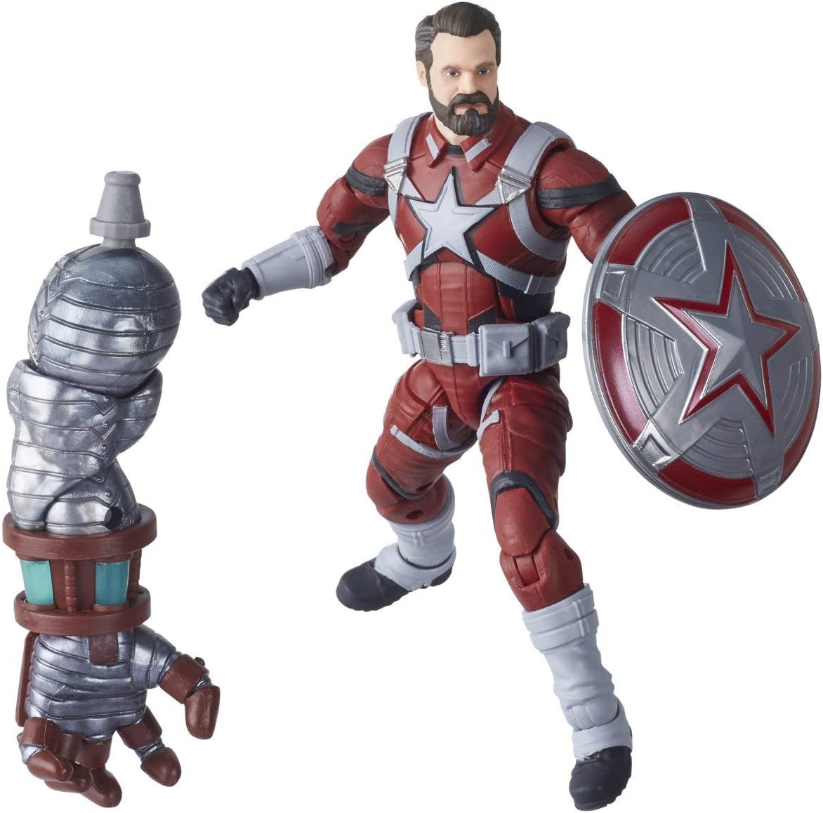Marvel Legends Red Guardian Damaged Box